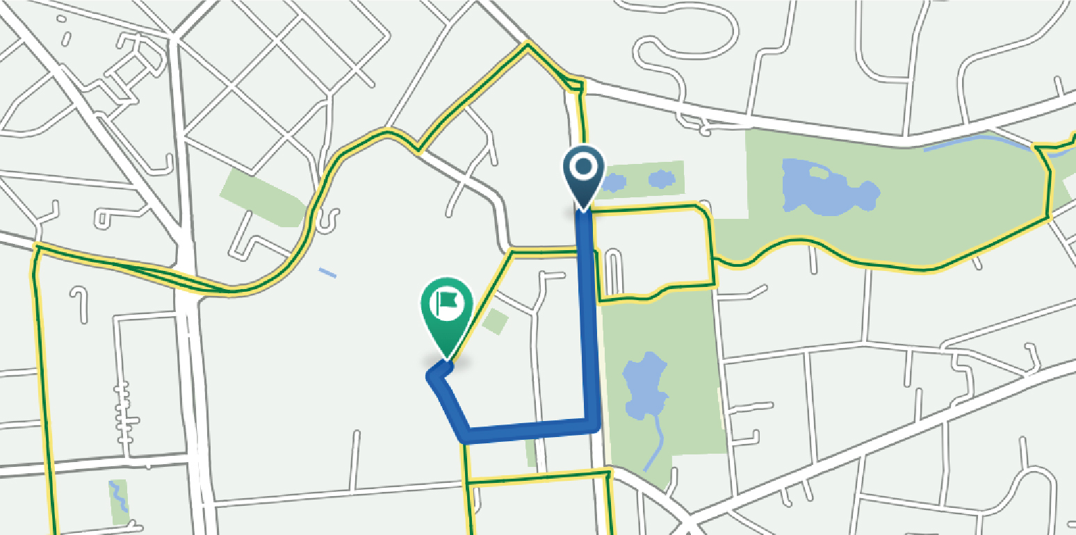 Streckenverlauf Ikano Bank City Marathon Wiesbaden 2025 – Halbmarathon und Marathon – Zieleinlauf